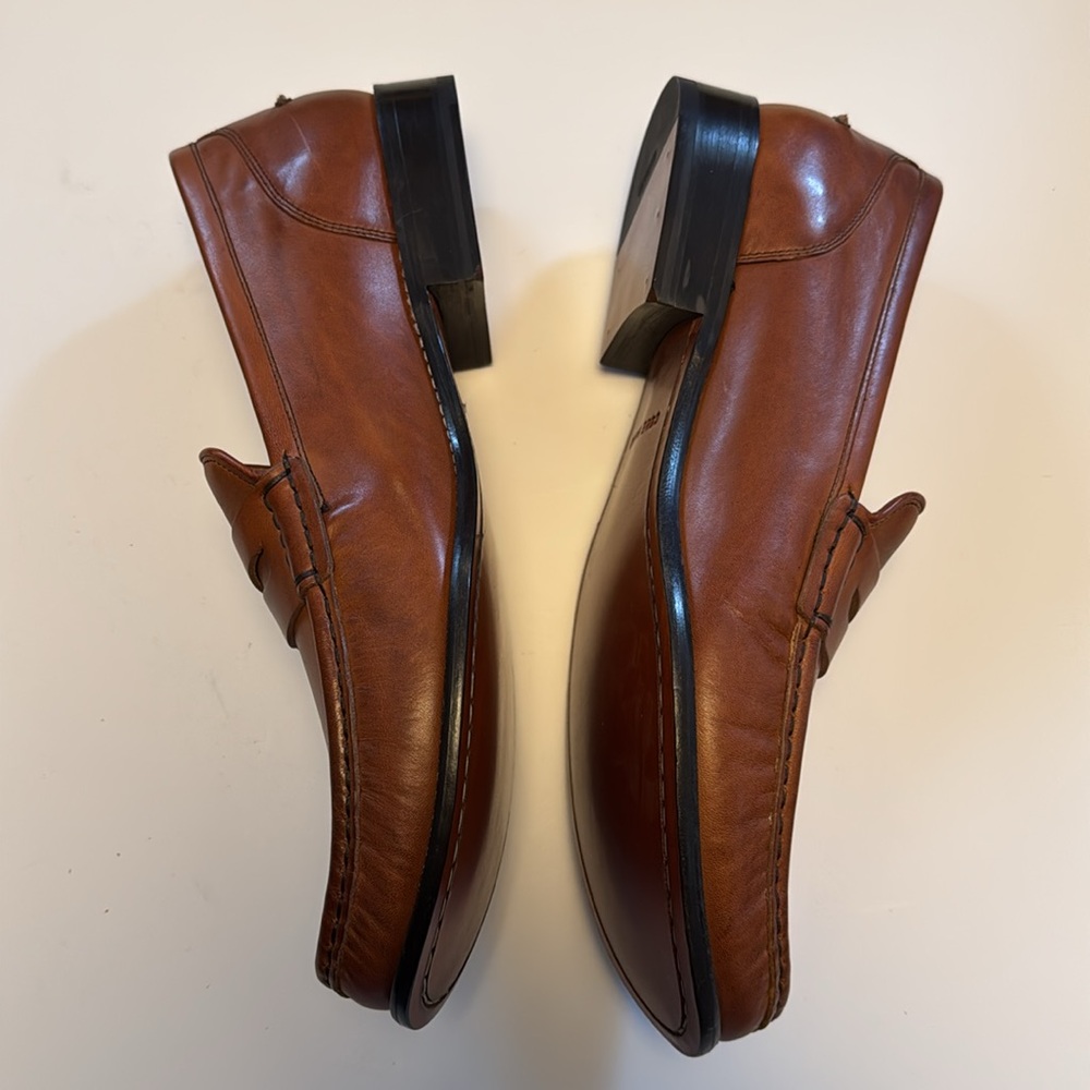 New Cole Haan Men's British Tan Grand OS Loafers 12M - Picture 4 of 10